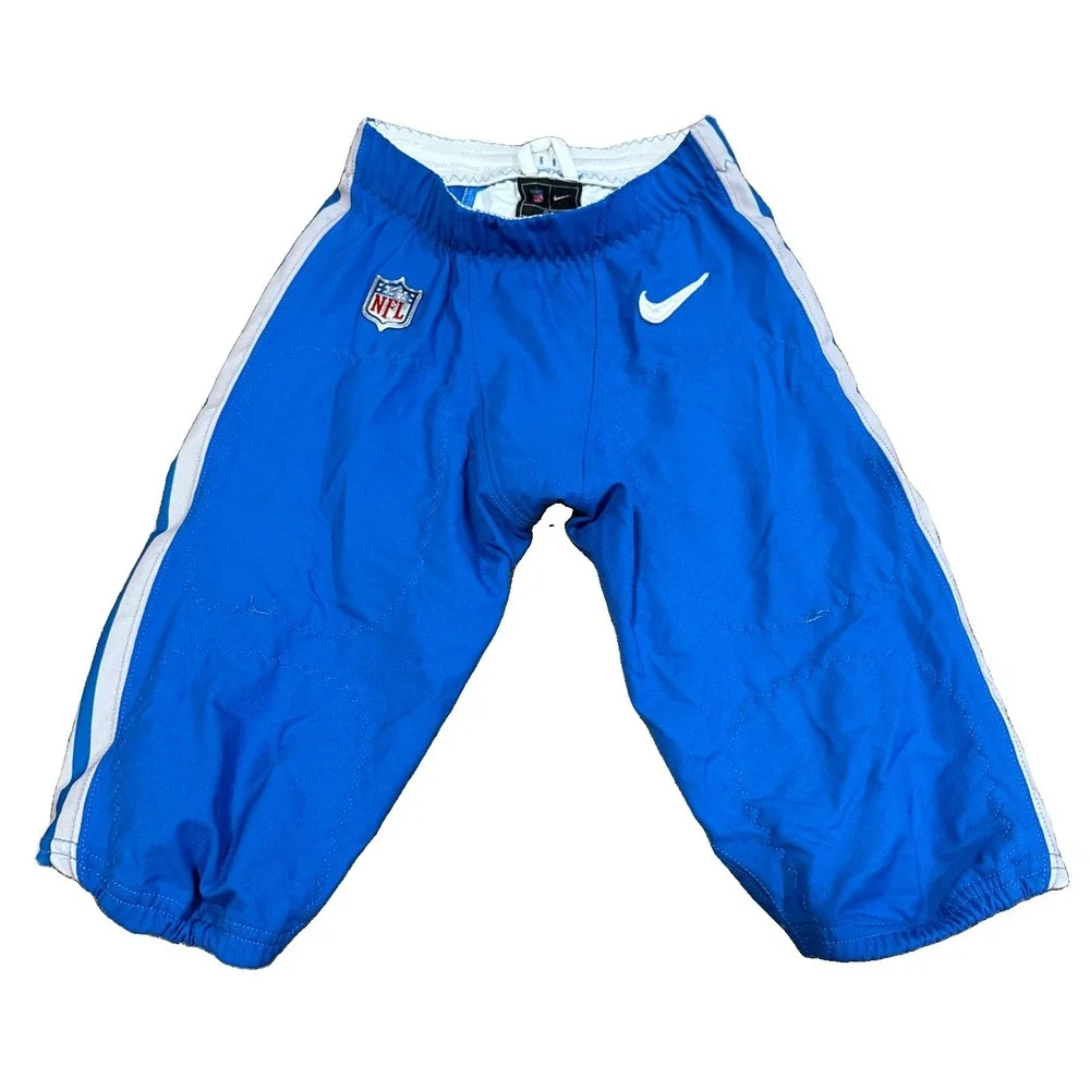 2023 Detroit Lions NFL Game Issued Worn Pants Nike DRI-FIT Football Sz 26 Short